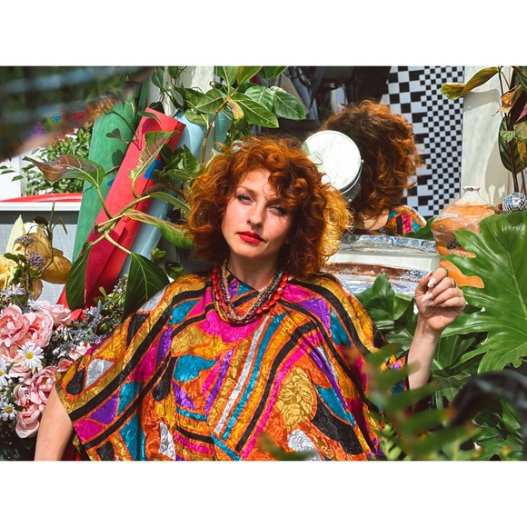 1970s Ruth Norman for Neiman Marcus Caftan! - Picture 9 of 16